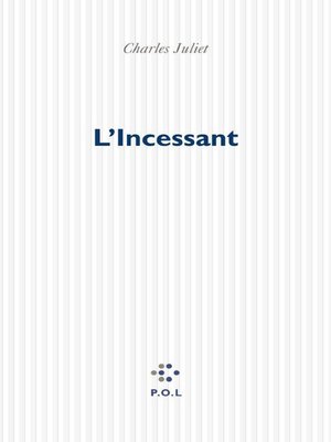 cover image of L'Incessant